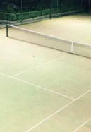 Single tennis court LED floodlighting systems