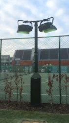 8m telescopic mast retracting to 2.6m