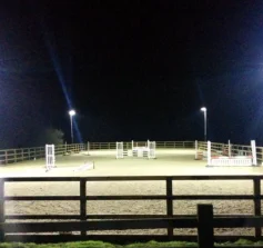60m x 20m retractable LED floodlighting system