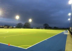 Hockey Pitch floodlighting installation