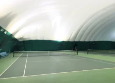Huntingdon tennis club indoor TennisPro LED floodlighting upgrade