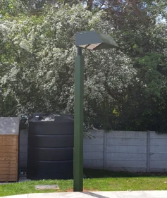Kerridge Bowling Club retractable SportPro LED floodlighting installation