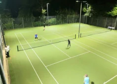 Lyndhurst Tennis Club TennisPro LED floodlighting upgrade