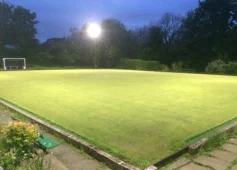 Spring Bank Gardens Bowling Club LED floodlighting upgrade