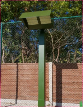 TS840 retractable 8m floodlighting mast