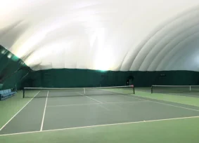 Tennis Dome LED floodlighting upgrade